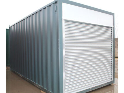 15ft Roller Shutter Door S4 For Sale | Efficient Containers | Shipping Containers For Sale