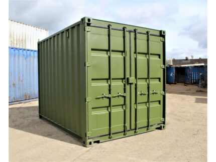 10ft Used Shipping Container - S2 Doors for Sale | Efficient Containers | 10ft Shipping Containers For Sale