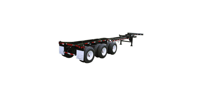 20'-40' City 60" Spread 3-Axle Chassis for sale | Efficient containers