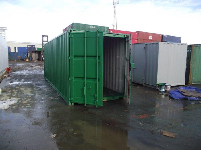 25ft S2 Doors storage container for sale | Efficient Containers