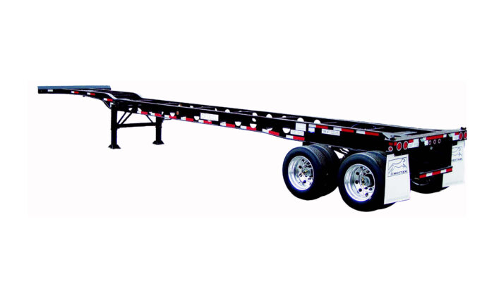 40' Gooseneck Lightweight 2-Axle Chassis for sale | Efficient containers