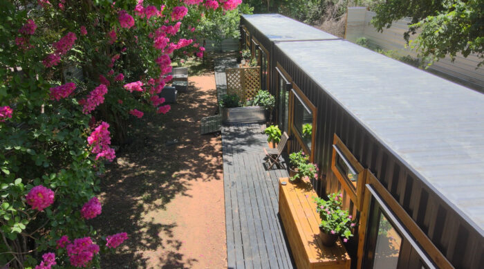 Shipping Container Duplex - "The Olive" Model -for sale | Efficient Containers